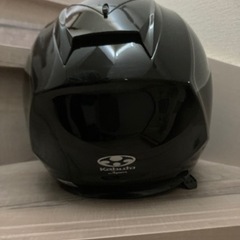 フルフェイスヘルメット  カブト Kブラックヘルメットの画像