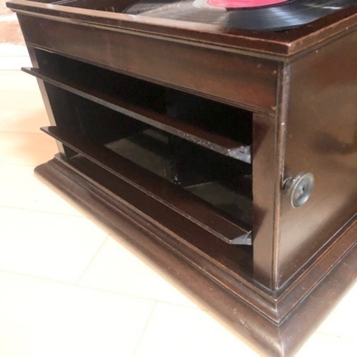 初年度応援価格】コロンビア レトロ レコードプレーヤー 針付き