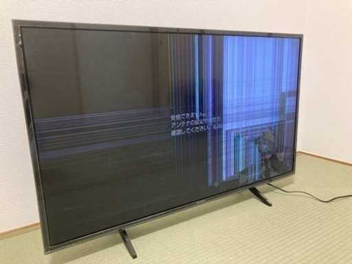 パナソニック4K液晶テレビ TH-43GX755 ジャンク