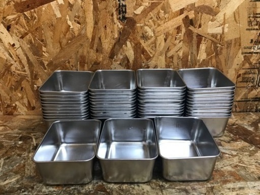 (5497) AG 赤川器物製作所 18-8 深型組バット ０号 43個セット 業務用 厨房器具 飲食店 店舗