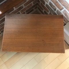 【初年度応援価格】アンティーク　ローテーブル（オイルと蜜蝋で仕上げてます）の画像