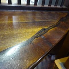 アジアン家具　半円飾り棚【愛品倶楽部柏店】の画像