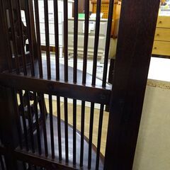 アジアン家具　半円飾り棚【愛品倶楽部柏店】の画像