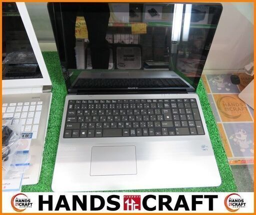 【引取限定】ソニー　SVF15A17CJS　ノートPC【小倉南区葛原東】