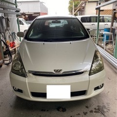 トヨタ　ウィッシュ　パールホワイト