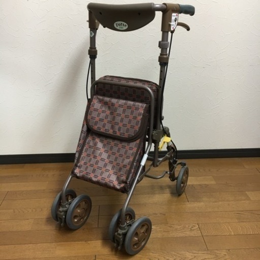 シルバーカー 島製作所 フォルテ 荷物入れ 買い物カート 介護用品