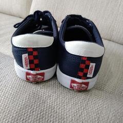 VANSスニーカー★ネイビー24.5の画像
