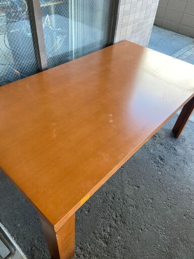 リサイクルショップどりーむ荒田店】 737 ダイニングテーブル 椅子4脚