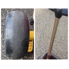 三輪車 赤 舵取り棒付き アイデス ides レッド 男の子 女の子 千葉 成田の画像