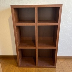 木製　棚　ロータイプシェルフ