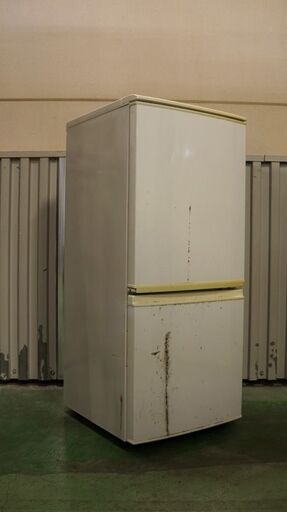 0201 【商談中】【取引中】SHARP シャープ 2ドア冷蔵庫 SJ-UW14-W 137L 2012年製
