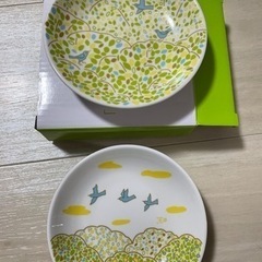 小鳥の小皿の画像