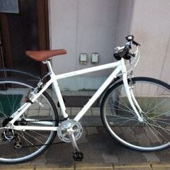 WEEKEND BIKES[ウィークエンドバイク]700cクロスバイク アルミ/7speed/ホワイト