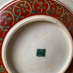 受け渡し者決定済み☆九谷焼き　飾り皿☆の画像