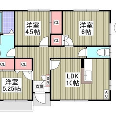 ✳️ジモティー限定　初期費用1３万円✳️伊勢崎市西久保町　戸建て...