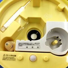 お値下げ！SHIZUKU touch+ 超音波式アロマ加湿器 AHD-017 2017年製 シトロンイエロー LEDライト 3.3L 札幌市 西岡店の画像
