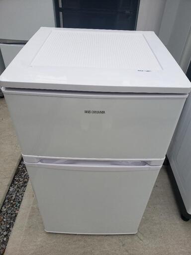 IRIS OHYAMA アイリスオーヤマ 2ドア 冷蔵庫 81L AF81-W 2019年製 1人暮らし用