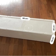 2月28日まで❗️発泡スチロール箱タダで差し上げます