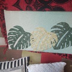 モンステラパッチワークパネルお値下げの画像