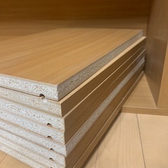 値下げしました【美品】大きめ本棚、幅調整可◎縦・横どちらも使えます◎の画像