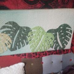 モンステラパッチワークパネルお値下げの画像