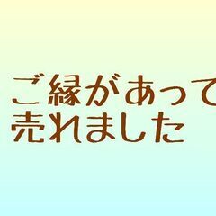 売れました