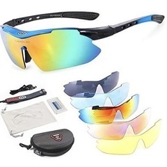 ovaolay 偏光レンズ スポーツサングラス 黄色 新品 値引...