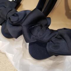 パンプス　紺の画像
