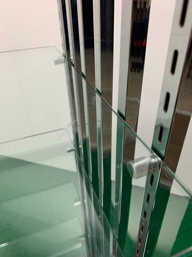 ガラス陳列棚（フック多少難有り） ガラス陳列棚（フック多少難有り）