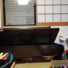 ウッドチェア　ベンチ　椅子　1200×660×600 収納あり　狭山市引取限定の画像