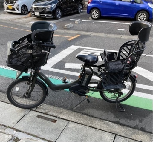 子供2人乗せ電動自転車　ヤマハ パスキスミニ 20インチ 8.9ah