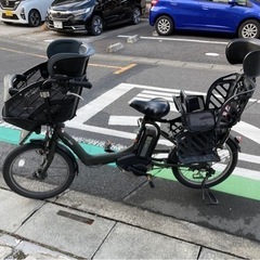 子供2人乗せ電動自転車　ヤマハ パスキスミニ 20インチ 8.9ah
