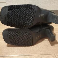 【美品】ロングブーツ　本革の画像