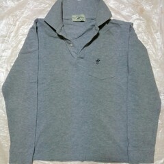 【無事受け渡し完了】長袖POLOシャツ　Mサイズ　古着