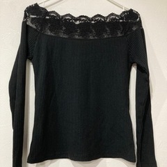 ROYAL PARTY 黒レーストップス