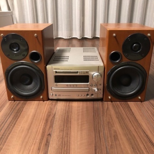 【本日以降処分します】希少価値高　2006年製DENON CD/MDコンポ　値下げ