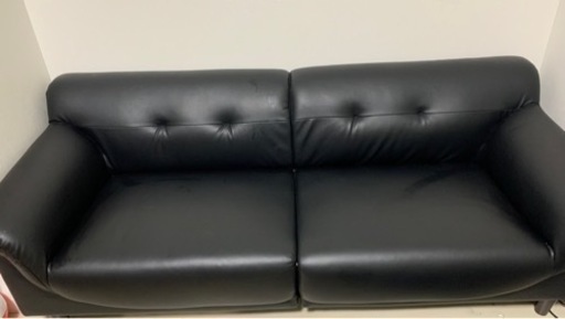 ソファー　ブラック