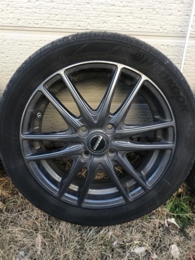 15インチ 4穴 WAREN ホイール4本セット 4.5J HOT STUFF