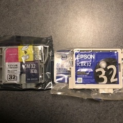 EPSON インクICM32 マゼンタ、ブラック