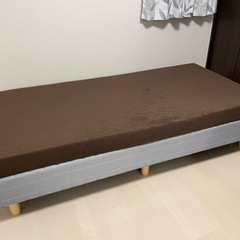 【R-45】 シングルサイズ ボンネルコイル足付きマットレス /...