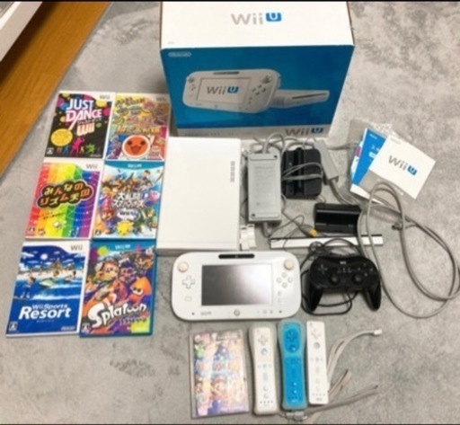Nintendo Wii U WII U プレミアムセット SHIRO シロ