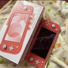 問い合わせなく廃棄。任天堂Switch Light コーラル カ...