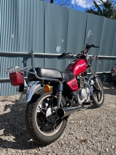 SUZUKI GN125H （LC6PCJG）現状販売　書類付　実働 千葉