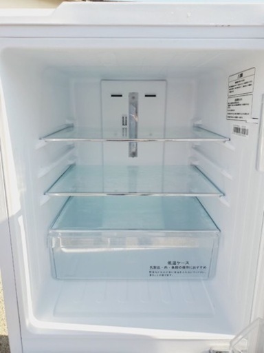 ②✨2019年製✨1628番 Hisense✨2ドア冷凍冷蔵庫✨ HR-G13B-W‼️