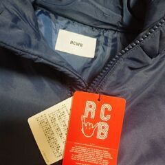 RCWB/ロデオクラウンズ☆新品未使用タグ付き！コートアウター［Mサイズ/ネイビー］定価16280円の画像