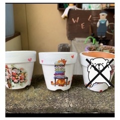 植木鉢 2.5号 植木鉢 リメイク鉢 リメ鉢