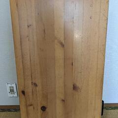 無料　無印良品　折りたたみデスク　パイン材の画像