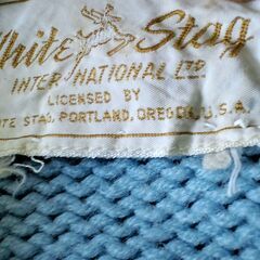 70s White Stag レディースプルオーバー（ライトブルー）の画像