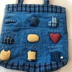 ハンドバック　キルト　バックの画像