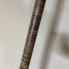 物干し竿　木目加工品　洗濯干し　室内　洗濯物干しの画像